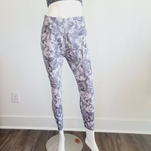 Three Pairs Leggings All In Motion Sage Collection Yoga Barre Pilates Sz L
